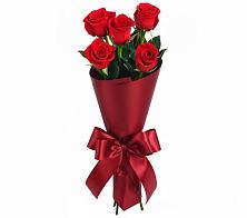 Букет 5 Красных роз Эдлесс Лав в Черепеть