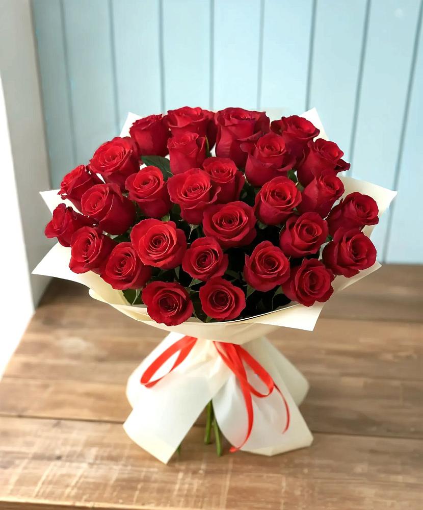 Букет 29 Красных роз в Черепеть