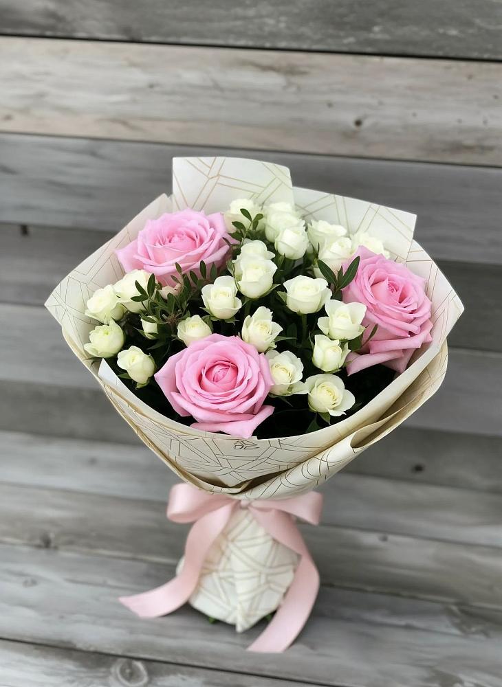 Букет цветов из: Розы в Черепеть