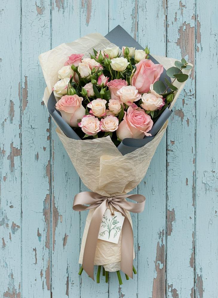 Букет цветов из: Розы в Черепеть