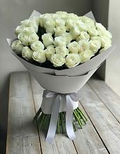 Букет 35 Белых роз #REPLACE_PRED# Черепеть