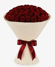 Букет 101 Бордовая роза Блэк Бакарра в Черепеть