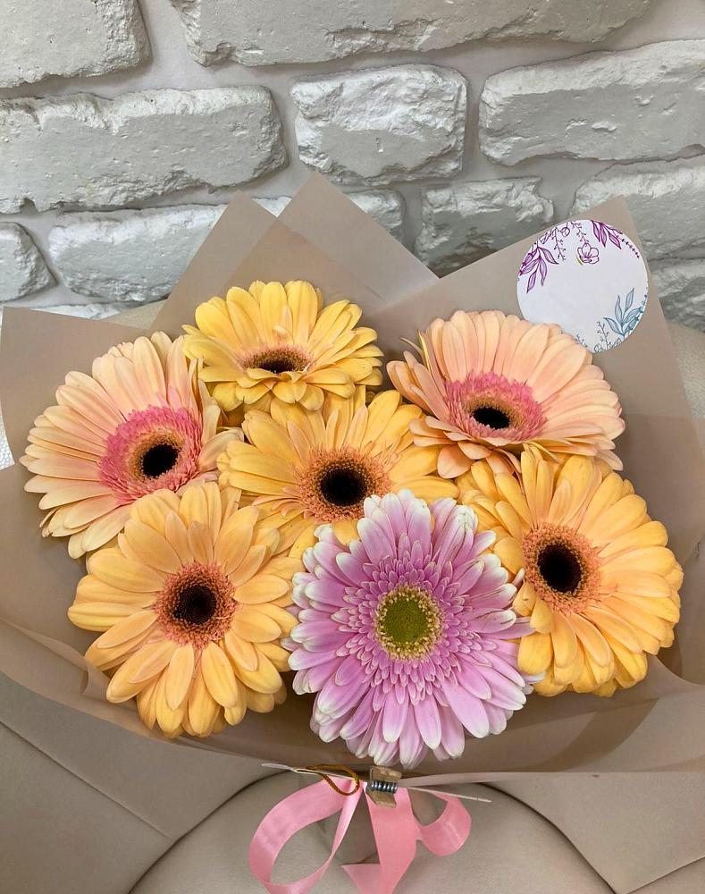 Букет цветов из: Герберы в Черепеть