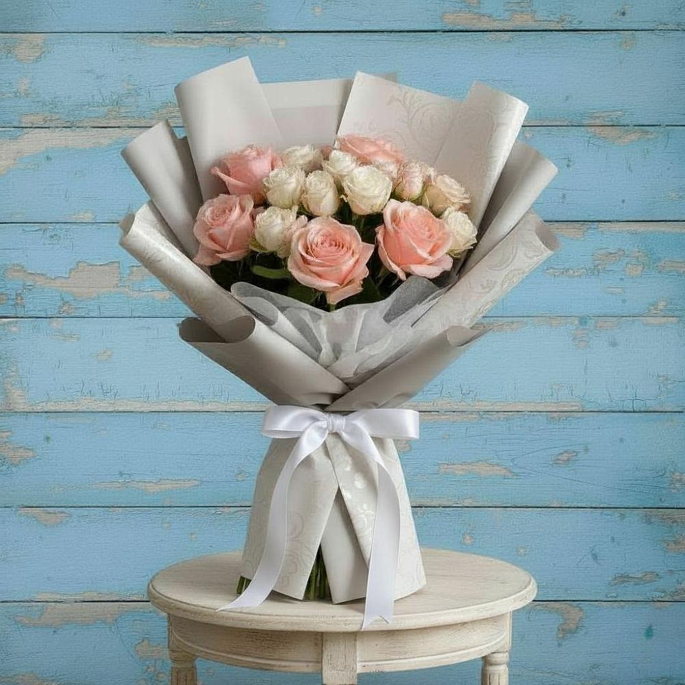 Букет цветов из: Розы в Черепеть