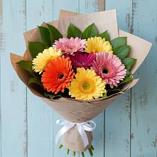 Букет цветов из:  Герберы в Черепеть