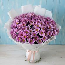 Букет цветов из:  Хризантемы в Черепеть