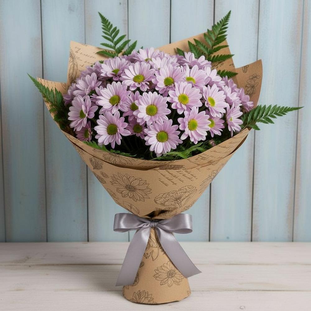 Букет цветов из: Хризантемы в Черепеть