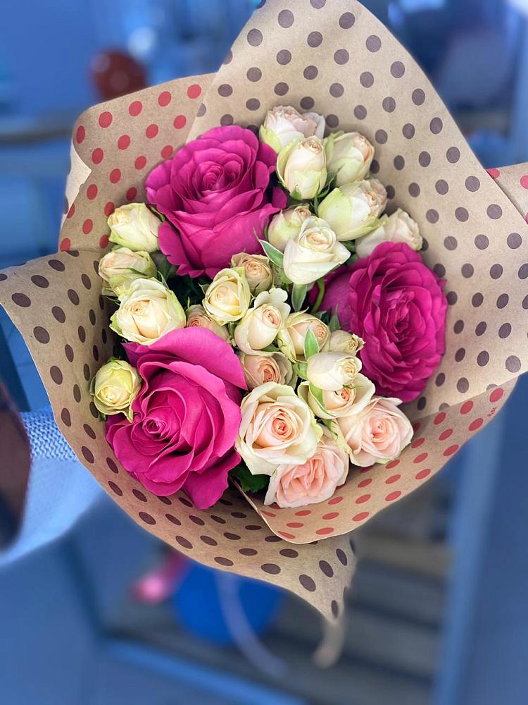 Букет цветов из: Розы в Черепеть