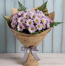 Букет цветов из:  Хризантемы в Черепеть