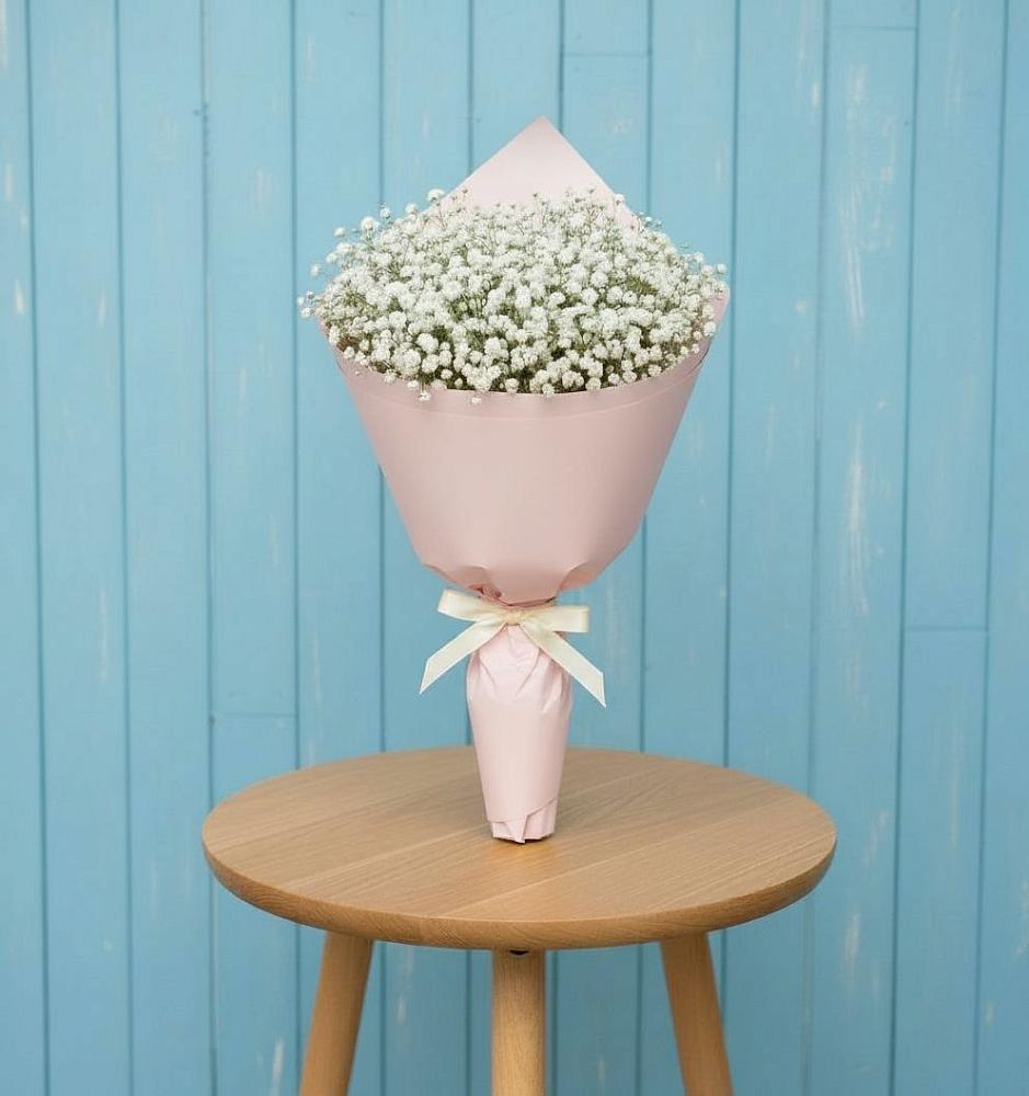 Букет цветов из: Гипсофила в Черепеть