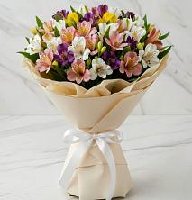 Букет цветов из:  Альстромерии в Черепеть