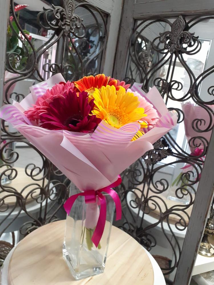 Букет цветов из: Герберы в Черепеть