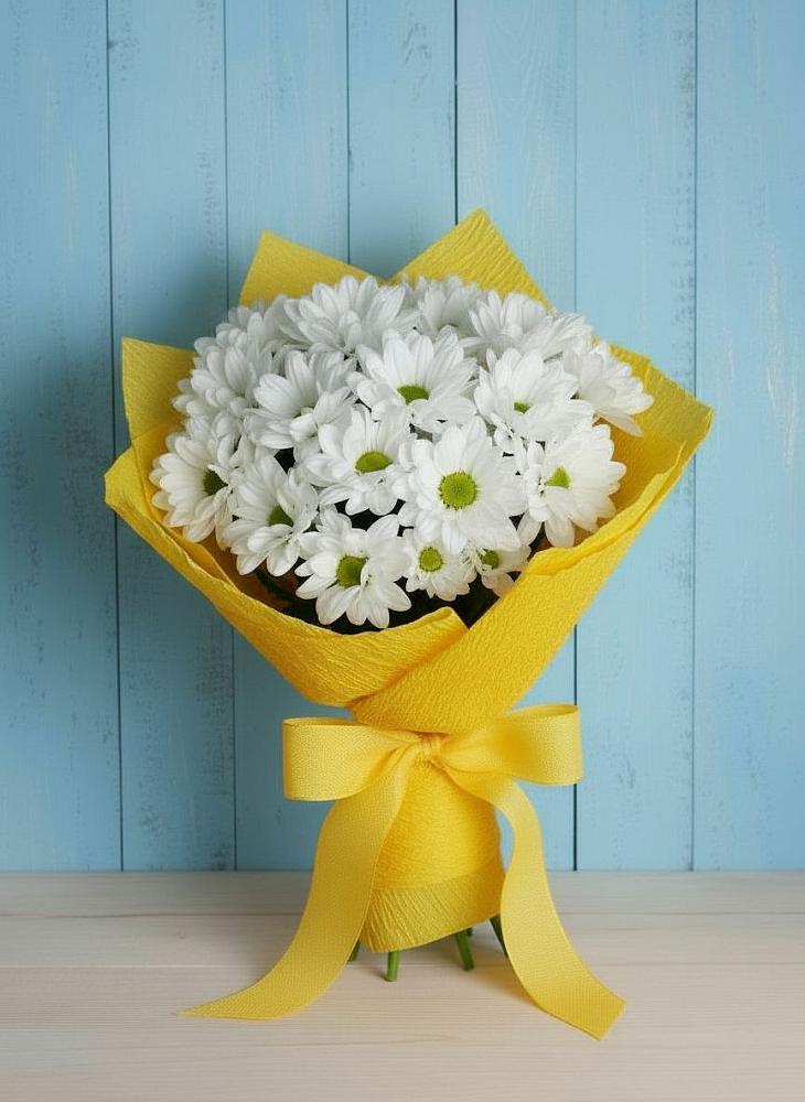 Букет цветов из: Хризантемы в Черепеть