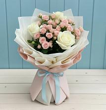 Букет цветов из:  Розы в Черепеть