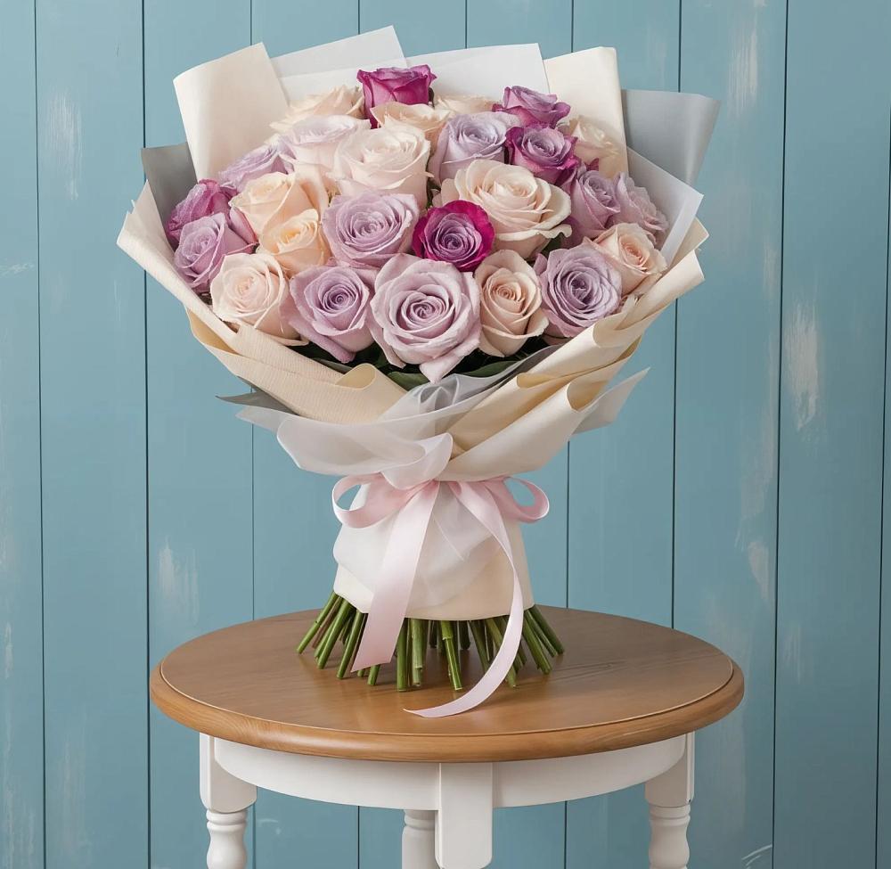 Букет цветов из: Розы в Черепеть