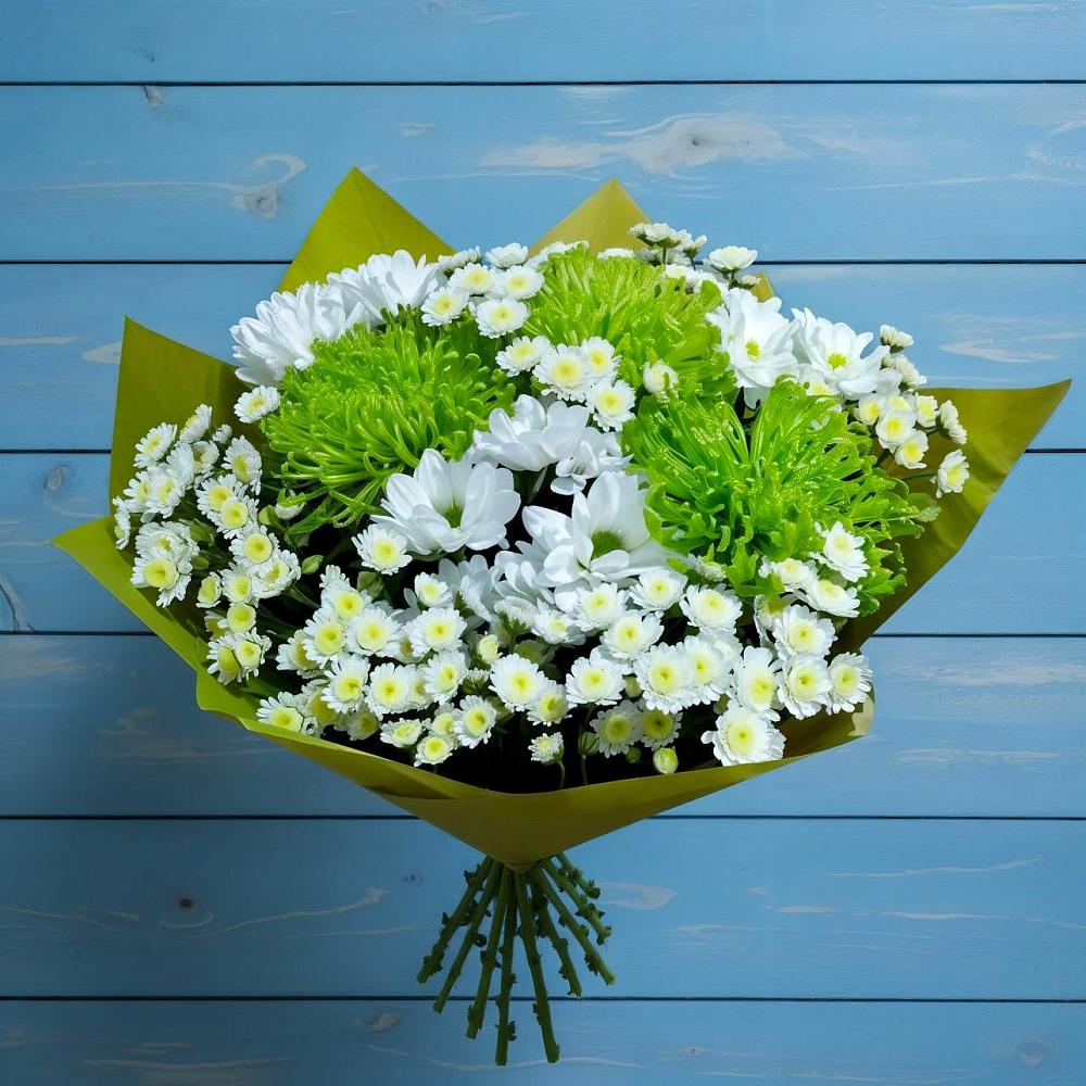 Букет цветов из: Хризантемы в Черепеть