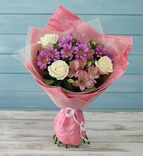 Букет цветов из:  Герберы #REPLACE_PRED# Черепеть