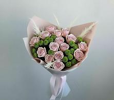 Букет цветов из:  Розы и Хризантемы в Черепеть