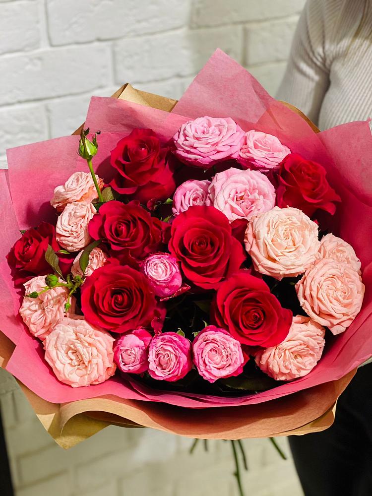 Букет цветов из: Розы в Черепеть
