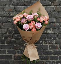 Букет цветов из:  Розы #REPLACE_PRED# Черепеть