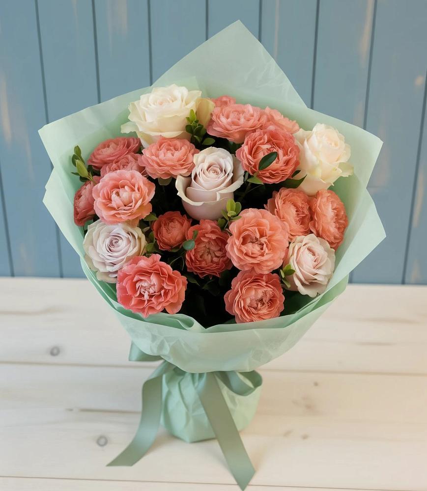 Букет цветов из: Розы в Черепеть