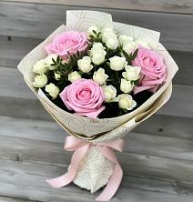 Букет цветов из:  Розы в Черепеть