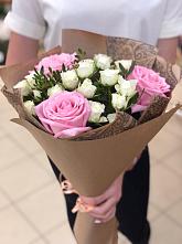 Букет цветов из:  Розы #REPLACE_PRED# Черепеть