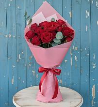 Букет цветов из:  Розы #REPLACE_PRED# Черепеть