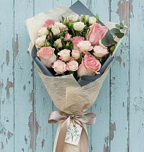 Букет цветов из:  Розы в Черепеть