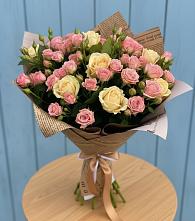Букет цветов из:  Розы в Черепеть