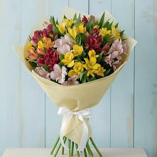 Букет цветов из:  Альстромерии в Черепеть
