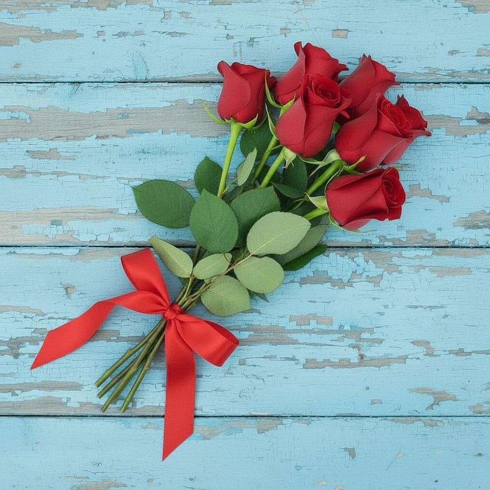 Букет Красные розы в Черепеть