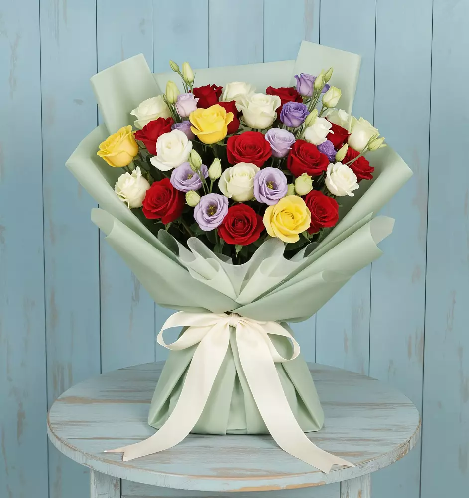 Букет цветов из: Розы в Черепеть