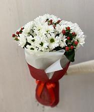 Букет цветов из:  Хризантемы #REPLACE_PRED# Черепеть