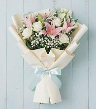 Букет цветов из:  Лилии в Черепеть