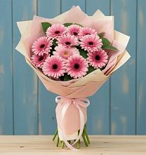 Букет цветов из:  Герберы #REPLACE_PRED# Черепеть