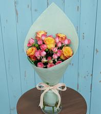 Букет цветов из:  Розы в Черепеть
