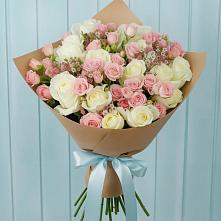 Букет цветов из:  Розы в Черепеть